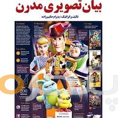 اینفوگرافیک بیان تصویری مدرن الکترونیکی